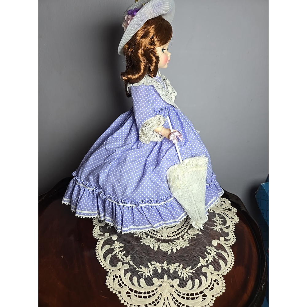 Madame Alexander Sargent 1576 Vintage 1980 Doll Collectible‎ 14" Purple Dress - Picture 8 of 13